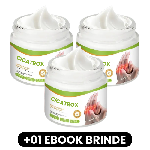 CICATROX - Creme para Alívio da Artrite e Cicatrização Óssea