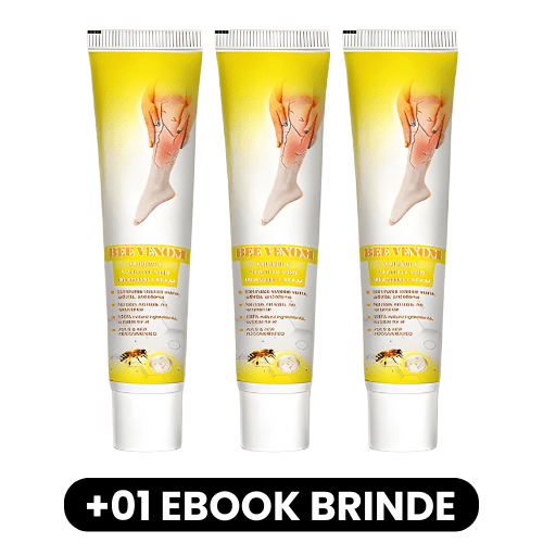 BEE VENOM - Creme para Tratamento de Artrite e Varizes - Mania das CoisasBEE VENOM - Creme para Tratamento de Artrite e VarizesMania das Coisas