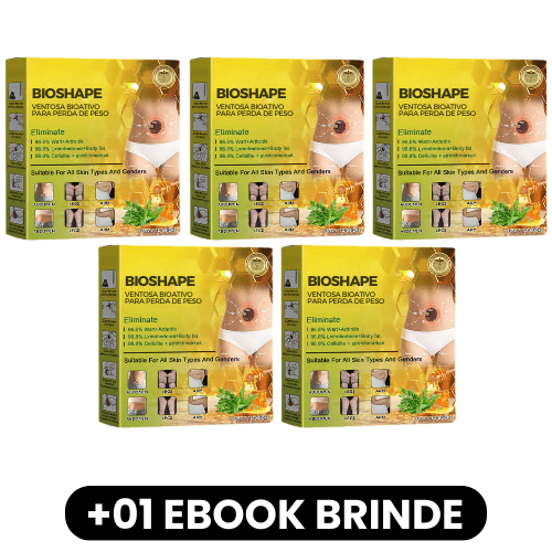 BioShape – Ventosa Bioativo para Perda de Peso - Mania das CoisasBioShape – Ventosa Bioativo para Perda de PesoMania das Coisas