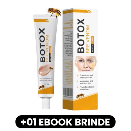 BOTOX - Creme de Remoção de Rugas - Mania das CoisasBOTOX - Creme de Remoção de RugasMania das Coisas