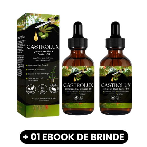 CastroLux - Óleo de Rícino Jamaicano para Crescimento Capilar - Mania das CoisasCastroLux - Óleo de Rícino Jamaicano para Crescimento CapilarMania das Coisas