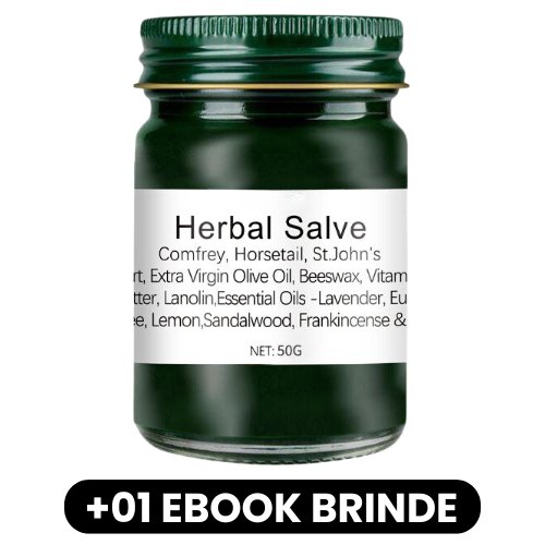 Herbal Salve - Creme Orgânico para Escultura Corporal - Mania das CoisasHerbal Salve - Creme Orgânico para Escultura CorporalMania das Coisas