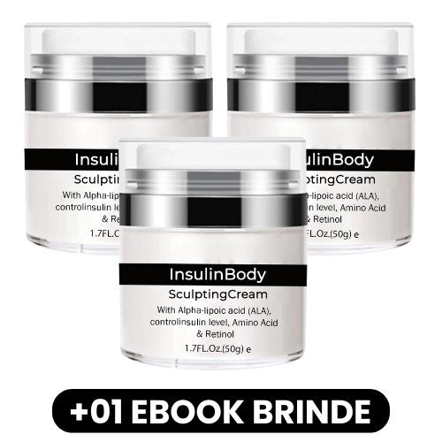 InsulinBody - Creme de Modelagem Corporal - Mania das CoisasInsulinBody - Creme de Modelagem CorporalMania das Coisas