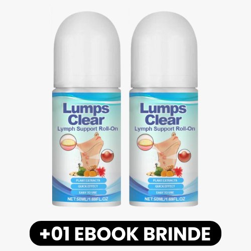 LumpsClear - Roll - On de Suporte Linfático - Mania das CoisasLumpsClear - Roll - On de Suporte LinfáticoMania das Coisas