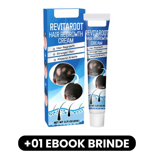 RevitaRoot - Creme de Crescimento Capilar - Mania das CoisasRevitaRoot - Creme de Crescimento CapilarMania das Coisas