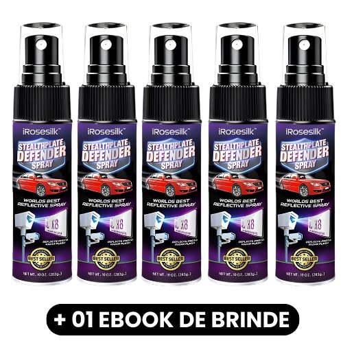 StealthPlate - Spray de Proteção e Privacidade - Mania das CoisasStealthPlate - Spray de Proteção e PrivacidadeMania das Coisas