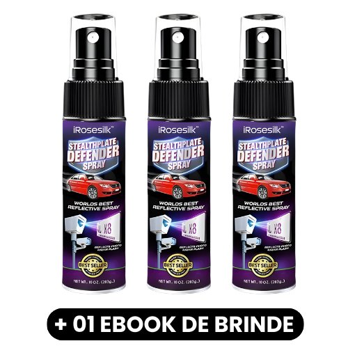 StealthPlate - Spray de Proteção e Privacidade - Mania das CoisasStealthPlate - Spray de Proteção e PrivacidadeMania das Coisas