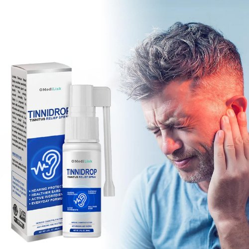 TinniDrop – Spray para Dores no Ouvido - Mania das CoisasTinniDrop – Spray para Dores no OuvidoMania das Coisas