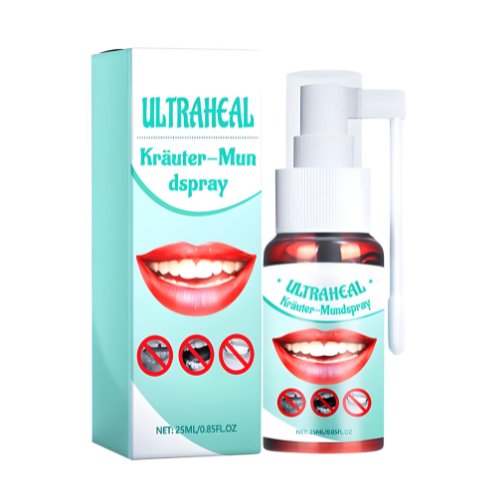 UltraHeal - Spray Bucal de Ervas Naturais - Mania das CoisasUltraHeal - Spray Bucal de Ervas NaturaisMania das Coisas