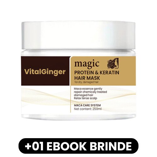 VitalGinger - Condicionador Reparador de Colágeno - Mania das CoisasVitalGinger - Condicionador Reparador de ColágenoMania das Coisas