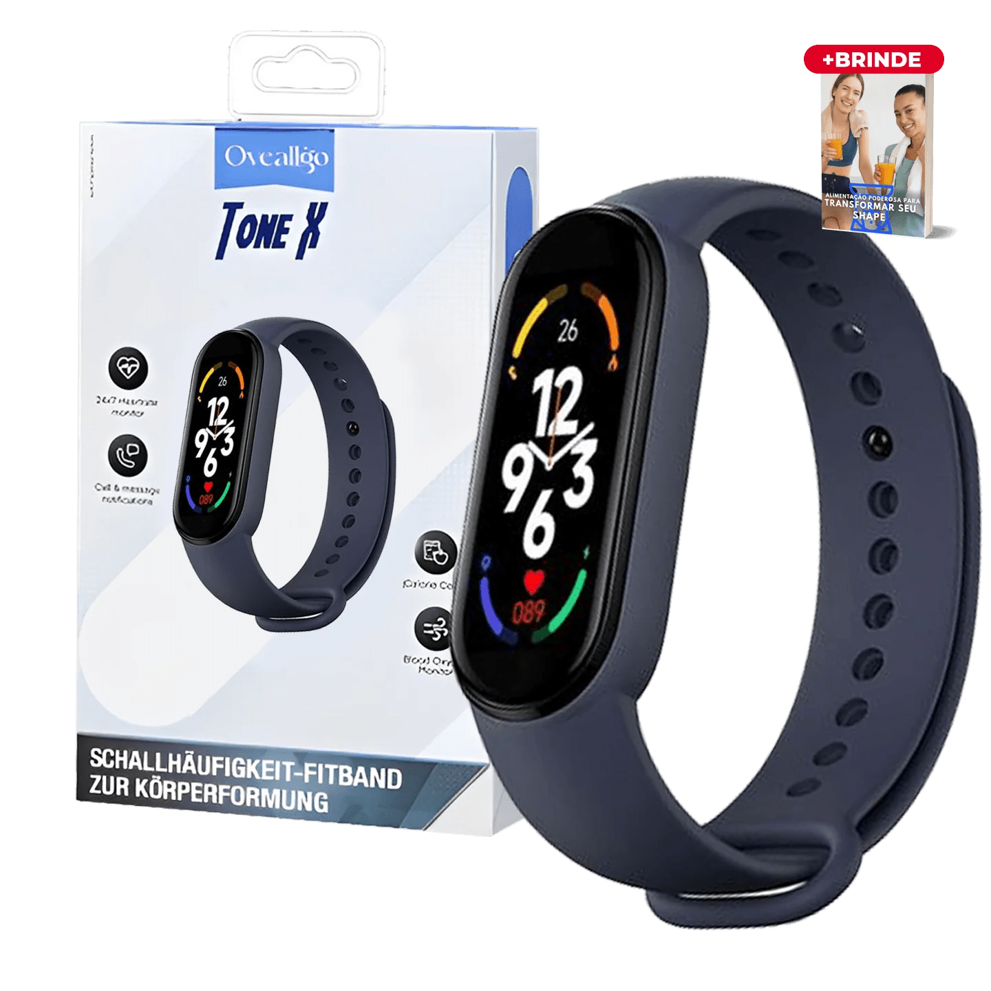 ToneX Fitband™ (01 Unidade) - Mania das CoisasToneX Fitband™ (01 Unidade)Mania das Coisas